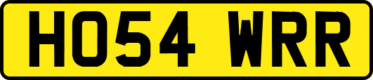 HO54WRR