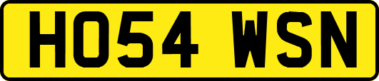 HO54WSN