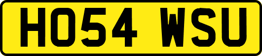 HO54WSU