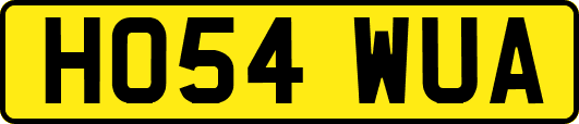 HO54WUA