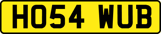 HO54WUB