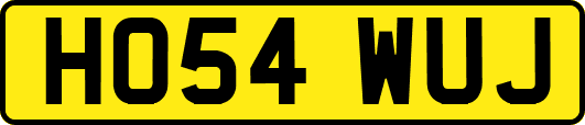 HO54WUJ