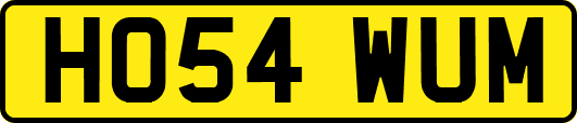 HO54WUM