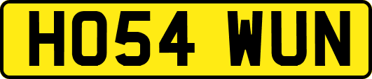 HO54WUN