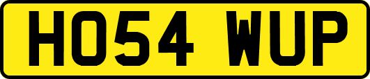 HO54WUP