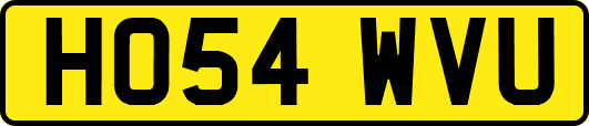 HO54WVU