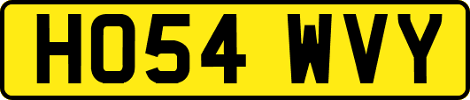 HO54WVY