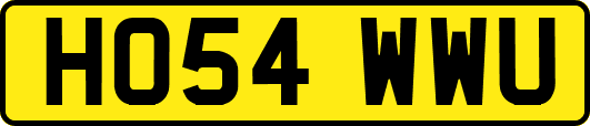 HO54WWU