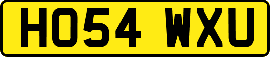 HO54WXU