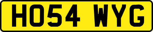 HO54WYG