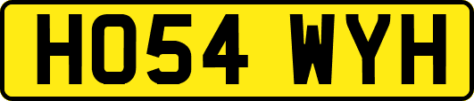 HO54WYH