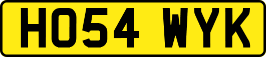 HO54WYK