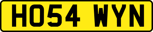 HO54WYN