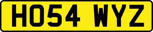 HO54WYZ