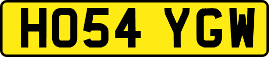 HO54YGW