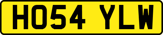 HO54YLW