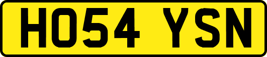 HO54YSN