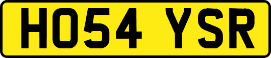 HO54YSR