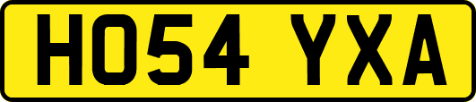 HO54YXA