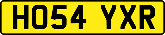 HO54YXR