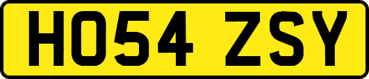 HO54ZSY