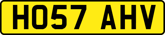 HO57AHV