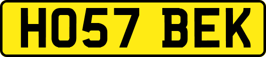 HO57BEK