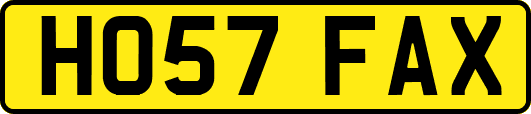 HO57FAX