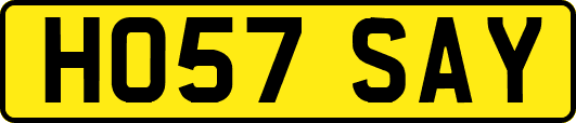 HO57SAY