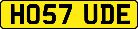 HO57UDE