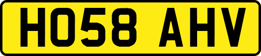 HO58AHV