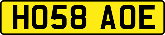 HO58AOE