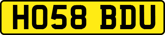 HO58BDU