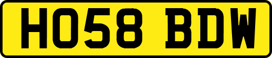 HO58BDW