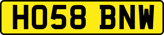 HO58BNW