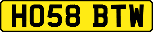 HO58BTW