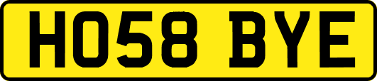 HO58BYE