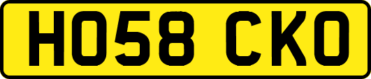 HO58CKO