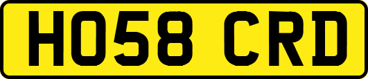 HO58CRD