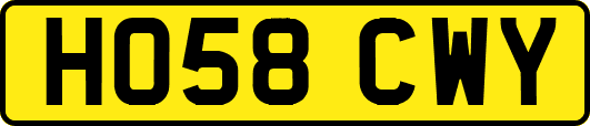 HO58CWY