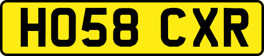 HO58CXR