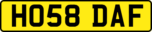 HO58DAF
