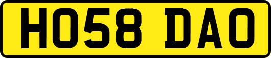 HO58DAO