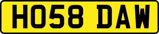 HO58DAW