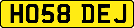 HO58DEJ