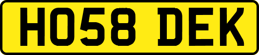 HO58DEK