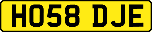 HO58DJE