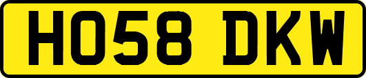 HO58DKW