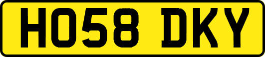 HO58DKY