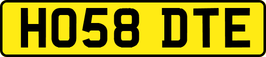 HO58DTE